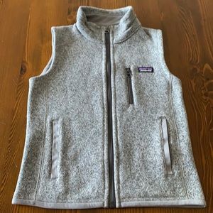 Boys’ Patagonia Better Sweater Vest Grey S 7-8